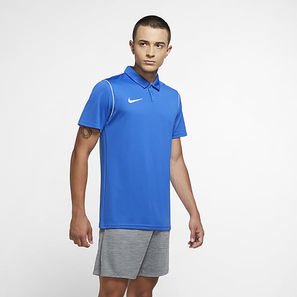 フェデラー　Nike Dri-FIT ポロシャツ M 青 フェデラー Nike Dri-FIT ポロシャツ M 青
